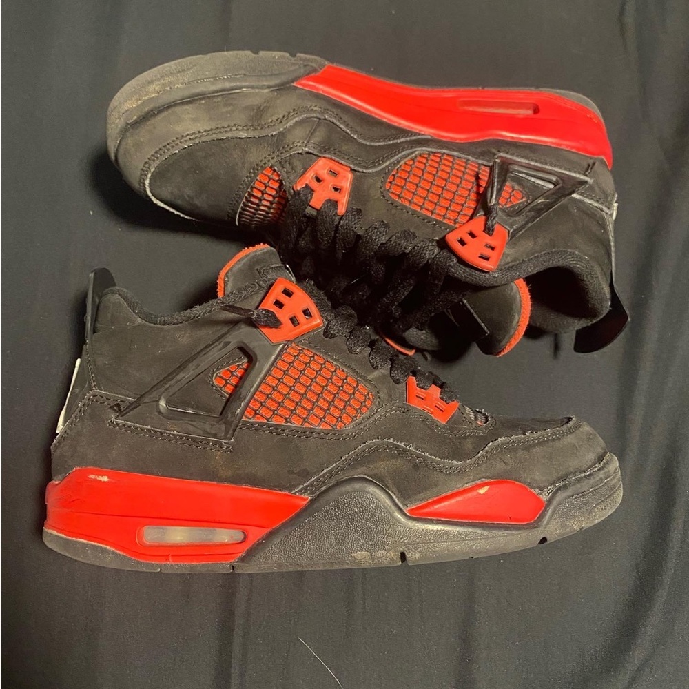 Jordan 4 red thunder gs